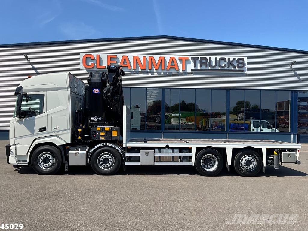 DAF FAX XF 530 Euro 6 HMF 95 Tonmeter laadkraan + Fly- Mobiilinosturit
