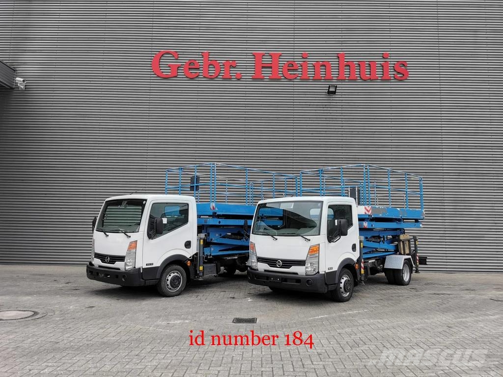 Nissan Cabstar Cabstar 35.13 - Weiss SF 10 - 400 KG Capac Auto hoogwerkers