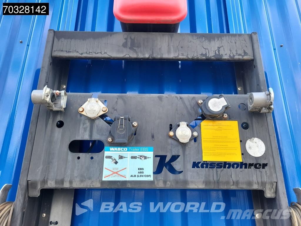 Kässbohrer XS 5 axles Palletbox Schuifzeilen