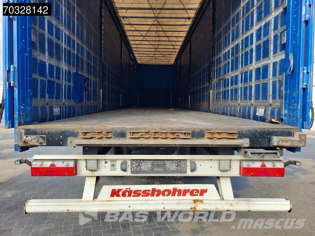 Kässbohrer XS 5 axles Palletbox Schuifzeilen