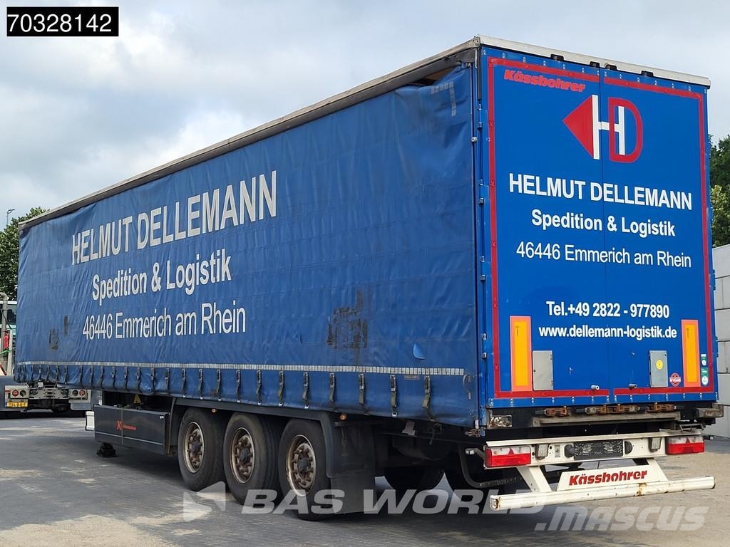 Kässbohrer XS 5 axles Palletbox Schuifzeilen