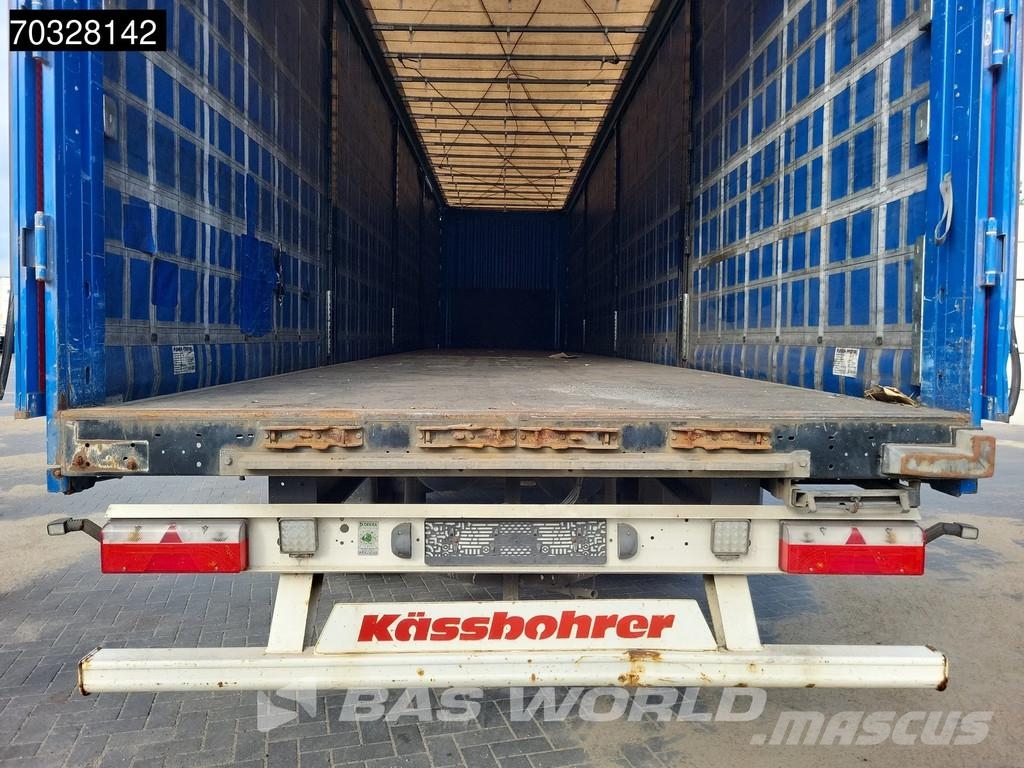 Kässbohrer XS 5 axles Sliding Roof Palletkist Polprikolice s ponjavo