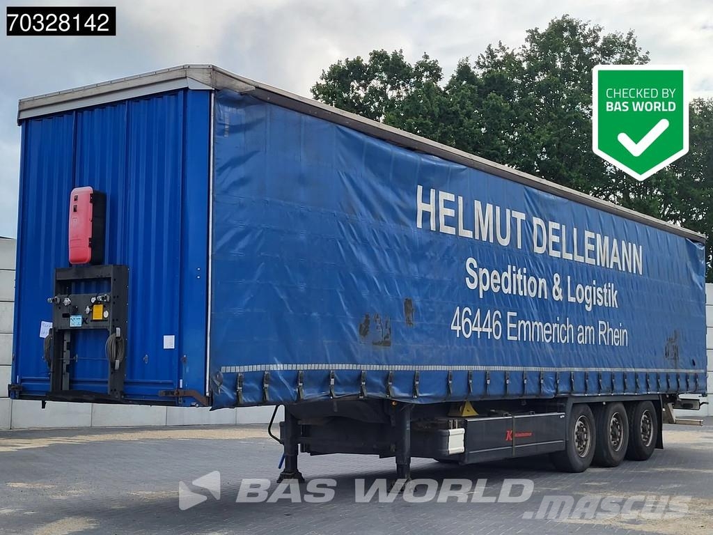 Kässbohrer XS 5 axles Sliding Roof Palletkist Polprikolice s ponjavo