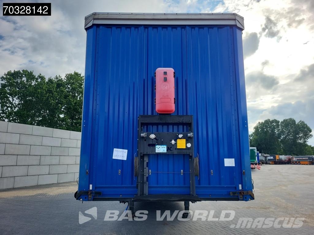 Kässbohrer XS 5 axles Sliding Roof Palletkist Polprikolice s ponjavo