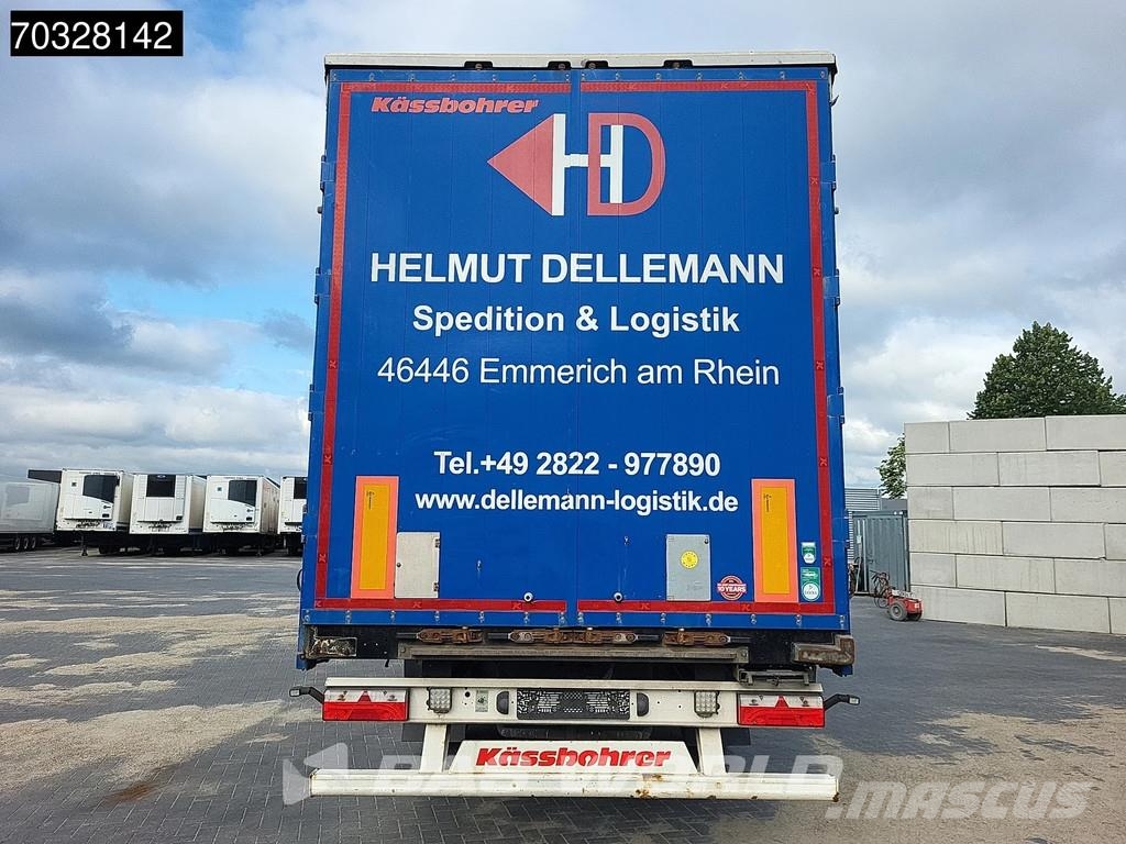 Kässbohrer XS 5 axles Sliding Roof Palletkist Polprikolice s ponjavo