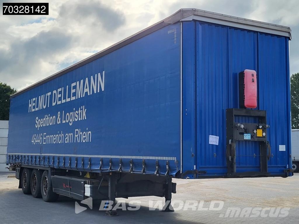 Kässbohrer XS 5 axles Sliding Roof Palletkist Polprikolice s ponjavo