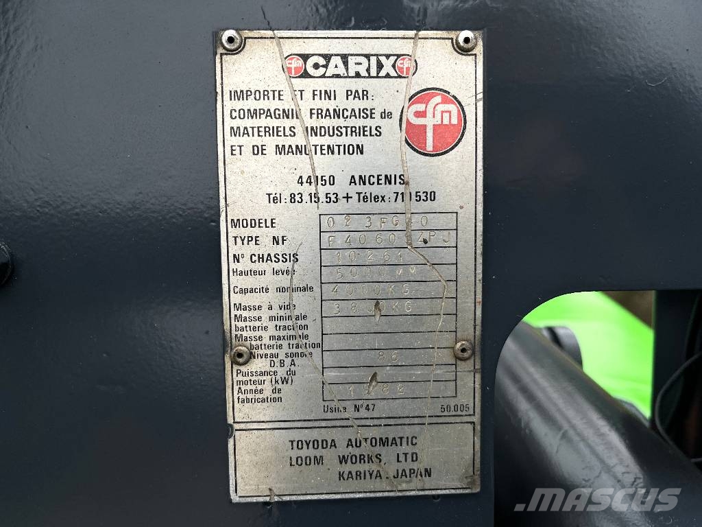 Toyota 3FG45 V-3446 IO Gázüzemű targoncák