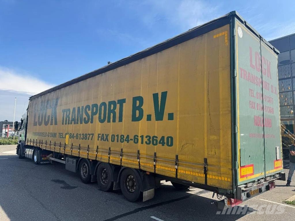 Groenewegen DRO-12-27 3 AXLE - BPW - SLIDING ROOF Semirremolques con caja de lona