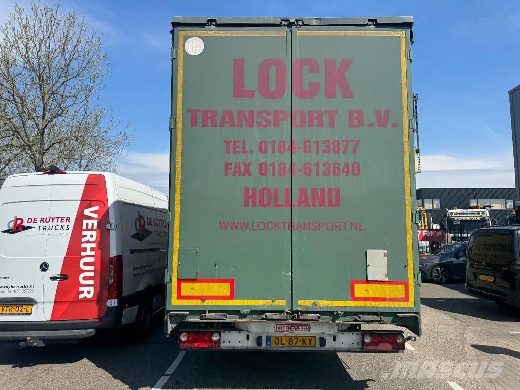 Groenewegen DRO-12-27 3 AXLE - BPW - SLIDING ROOF Semirremolques con caja de lona