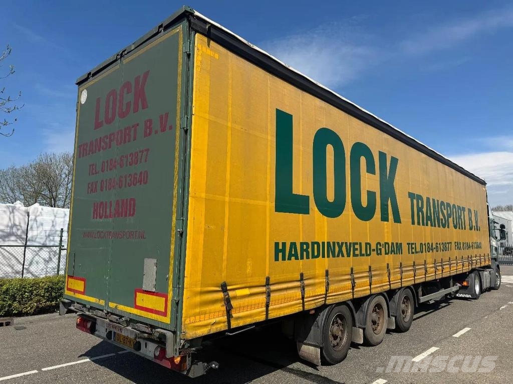 Groenewegen DRO-12-27 3 AXLE - BPW - SLIDING ROOF Semirremolques con caja de lona