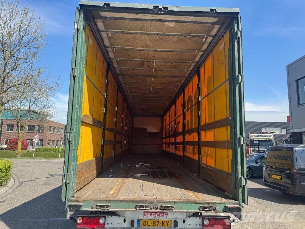 Groenewegen DRO-12-27 3 AXLE - BPW - SLIDING ROOF Semirremolques con caja de lona