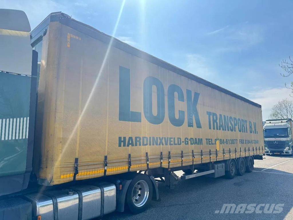 Groenewegen DRO-12-27 3 AXLE - BPW - SLIDING ROOF Semirremolques con caja de lona