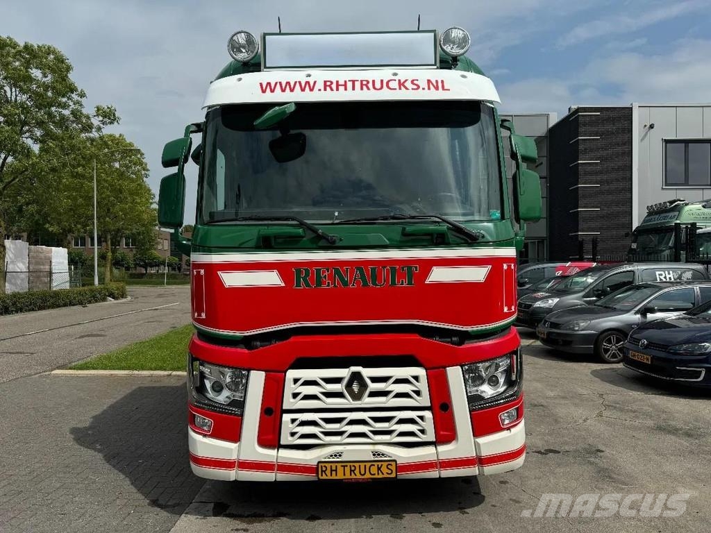 Renault T HIGH 520 6X2 EURO 6 + PALFINGER PK16002 ROTOR FU Flatbed / Dropside trucks