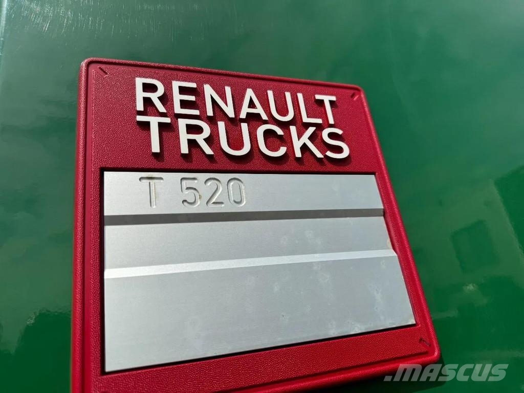 Renault T HIGH 520 6X2 EURO 6 + PALFINGER PK16002 ROTOR FU Flatbed / Dropside trucks