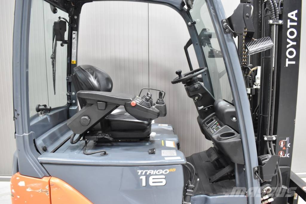 Toyota 8FBE16T Ηλεκτρικά περονοφόρα ανυψωτικά κλαρκ