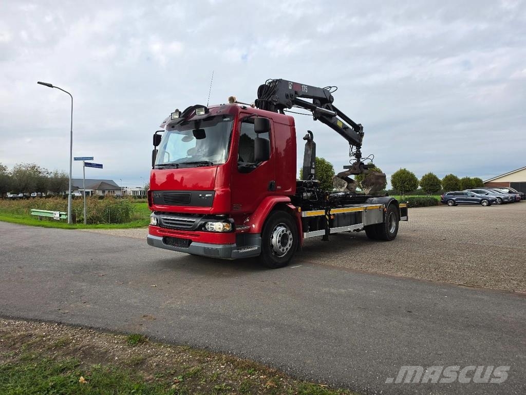 DAF LF 55/250 CRANE/HOOK!! 182,000 km!! EURO5!! Treileri ar āķi