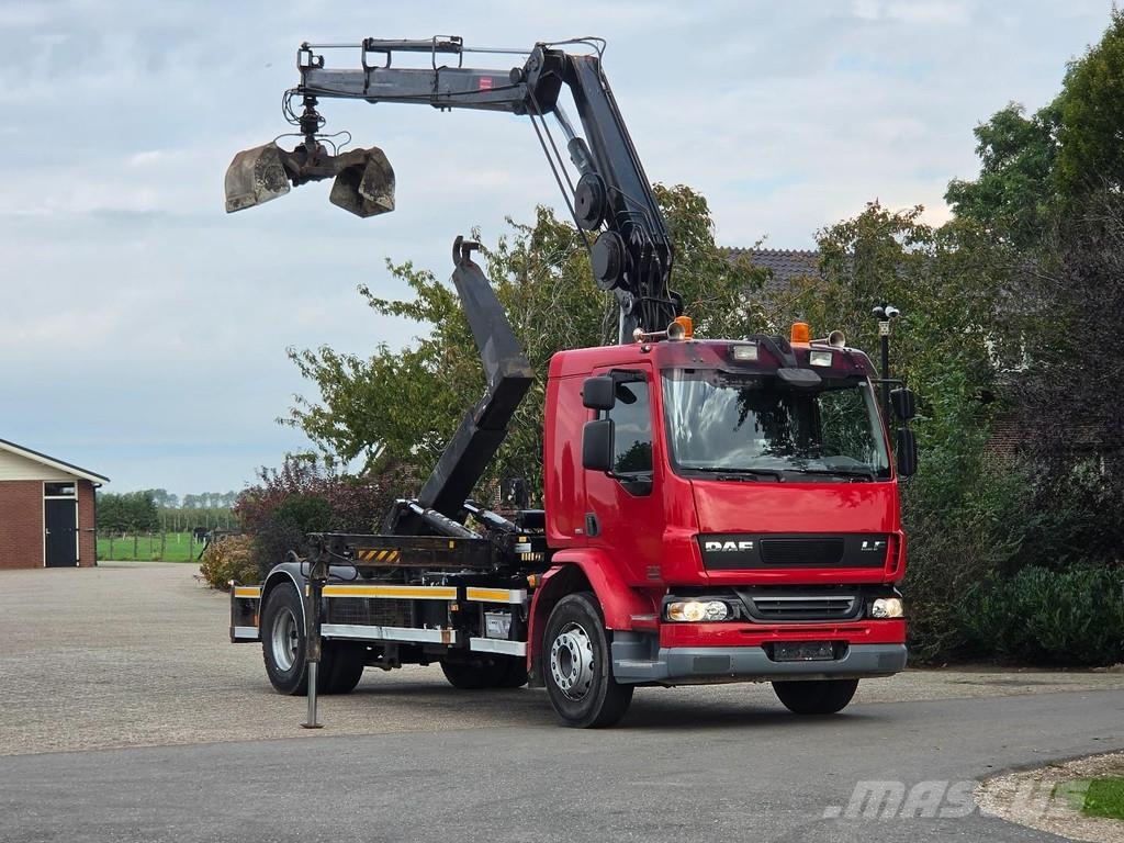 DAF LF 55/250 CRANE/HOOK!! 182,000 km!! EURO5!! Treileri ar āķi