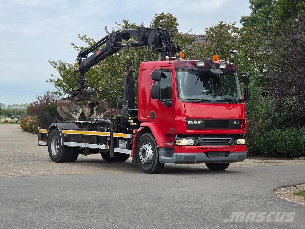DAF LF 55/250 CRANE/HOOK!! 182,000 km!! EURO5!! Treileri ar āķi