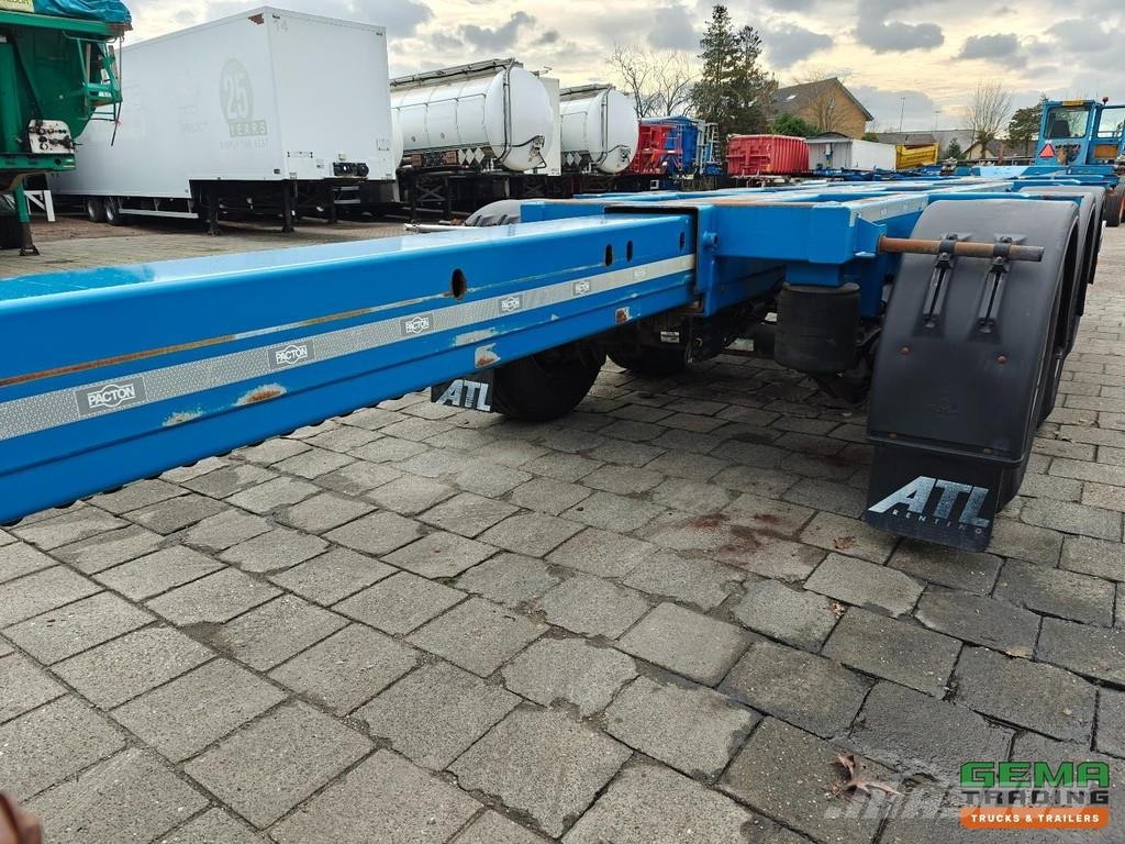 Pacton TXC343 3-axle Valx - Multi - Disc brakes - Lift ax Полуприцепы-Контейнеровозы