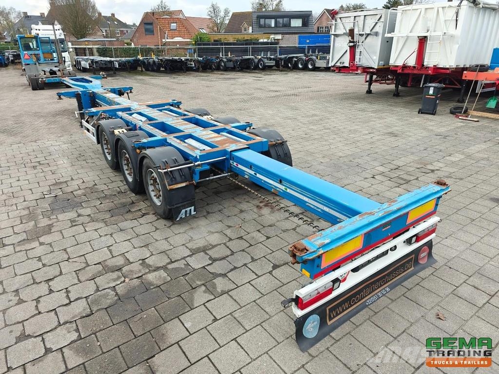 Pacton TXC343 3-axle Valx - Multi - Disc brakes - Lift ax Полуприцепы-Контейнеровозы