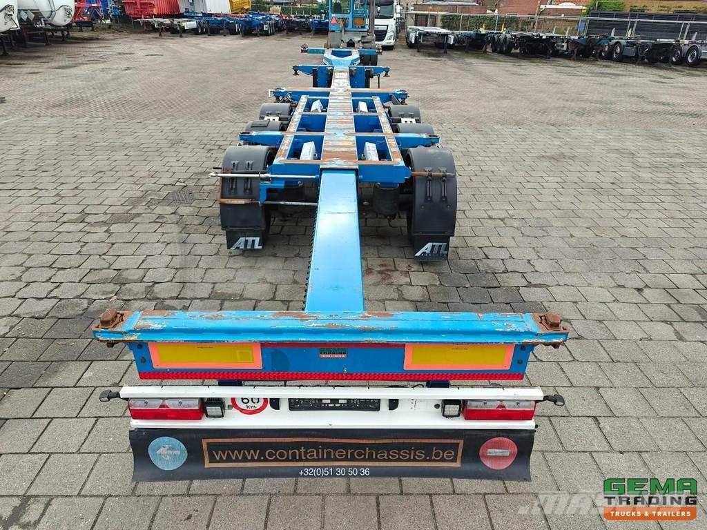 Pacton TXC343 3-axle Valx - Multi - Disc brakes - Lift ax Полуприцепы-Контейнеровозы