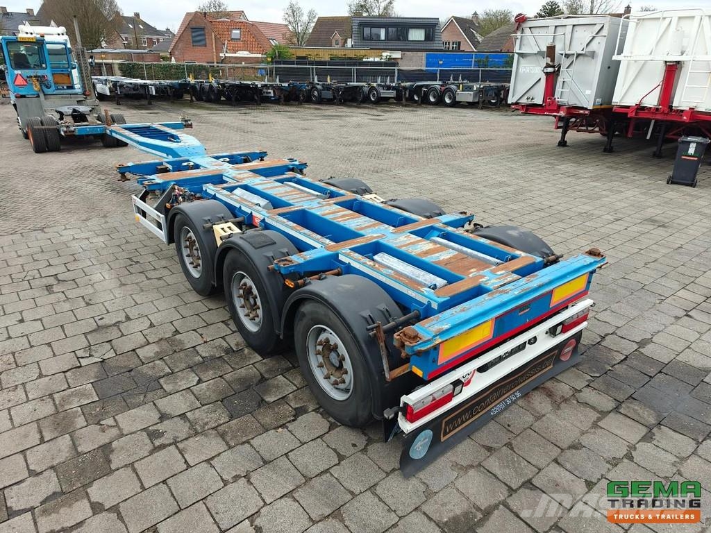 Pacton TXC343 3-axle Valx - Multi - Disc brakes - Lift ax Полуприцепы-Контейнеровозы