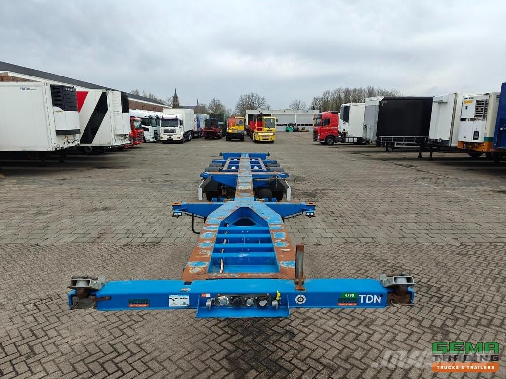 Pacton TXC343 3-axle Valx - Multi - Disc brakes - Lift ax Полуприцепы-Контейнеровозы