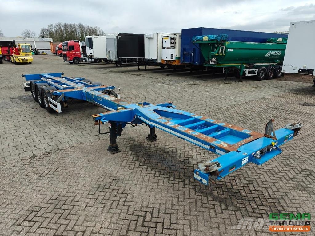 Pacton TXC343 3-axle Valx - Multi - Disc brakes - Lift ax Полуприцепы-Контейнеровозы