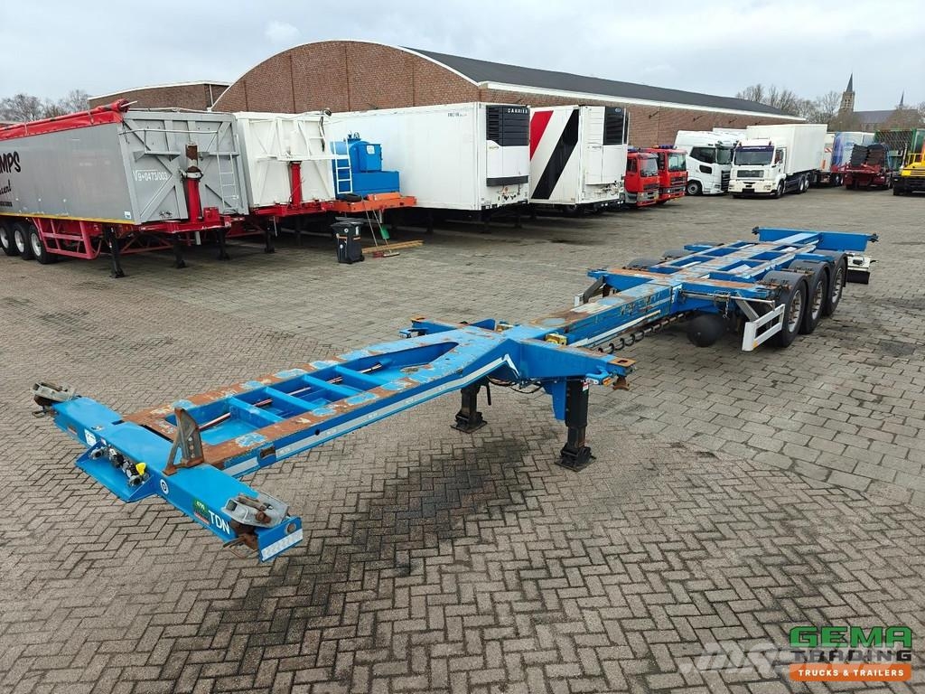 Pacton TXC343 3-axle Valx - Multi - Disc brakes - Lift ax Полуприцепы-Контейнеровозы