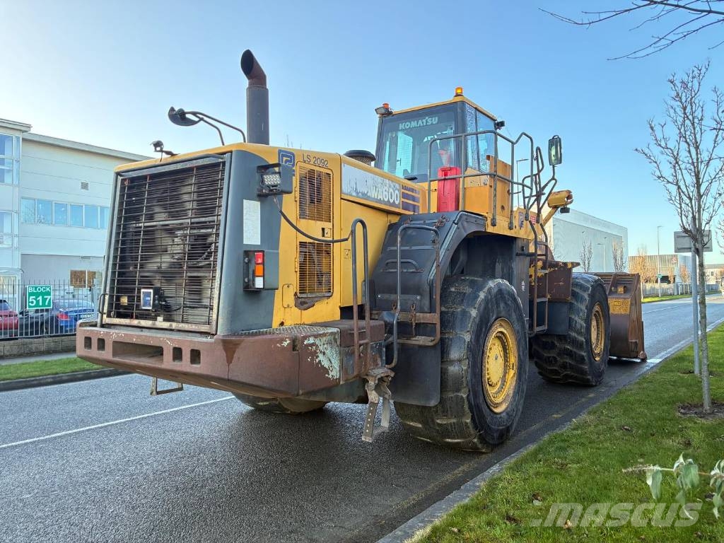 Komatsu WA 600-6 Cargadoras sobre ruedas