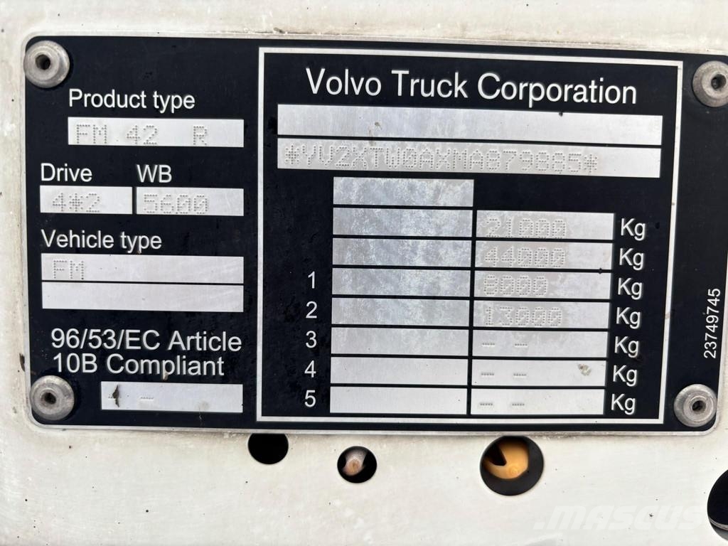 Volvo FM13 420 4x2 EURO6 + SIDE OPENING ボックスボディー、ウイング、箱車