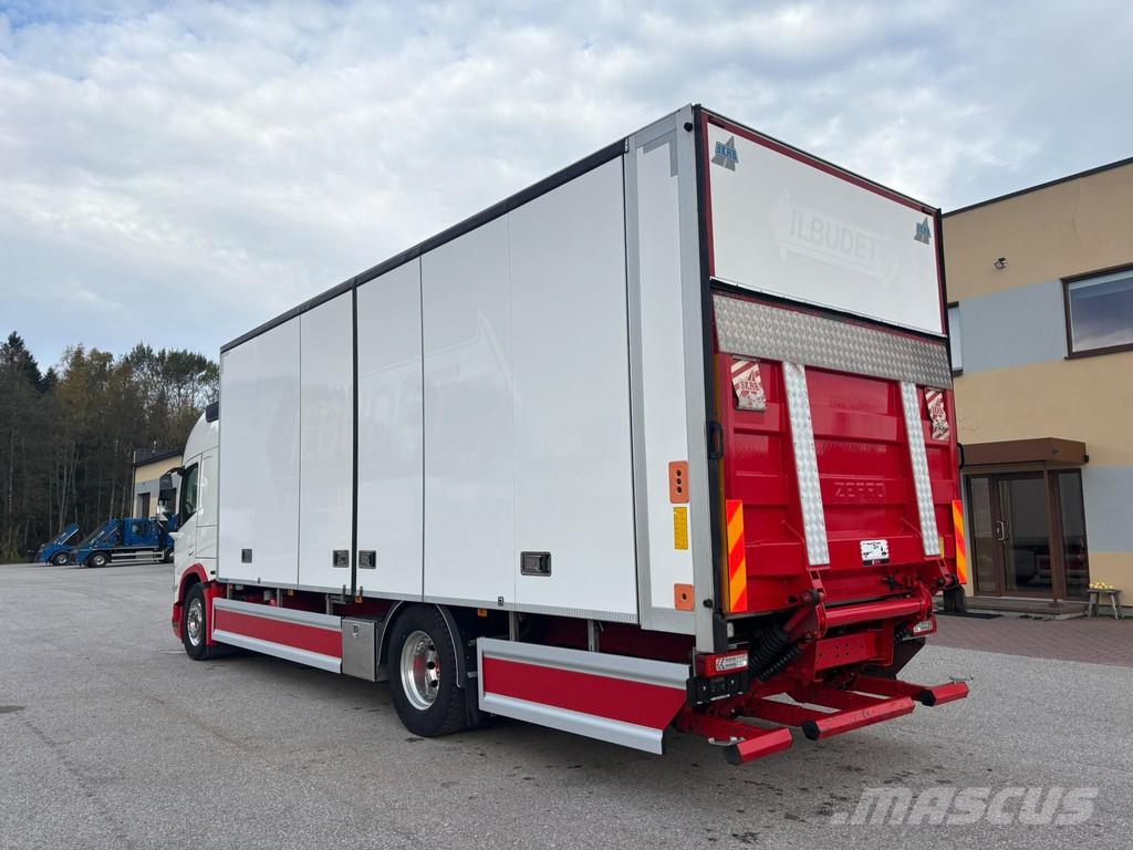 Volvo FM13 420 4x2 EURO6 + SIDE OPENING ボックスボディー、ウイング、箱車