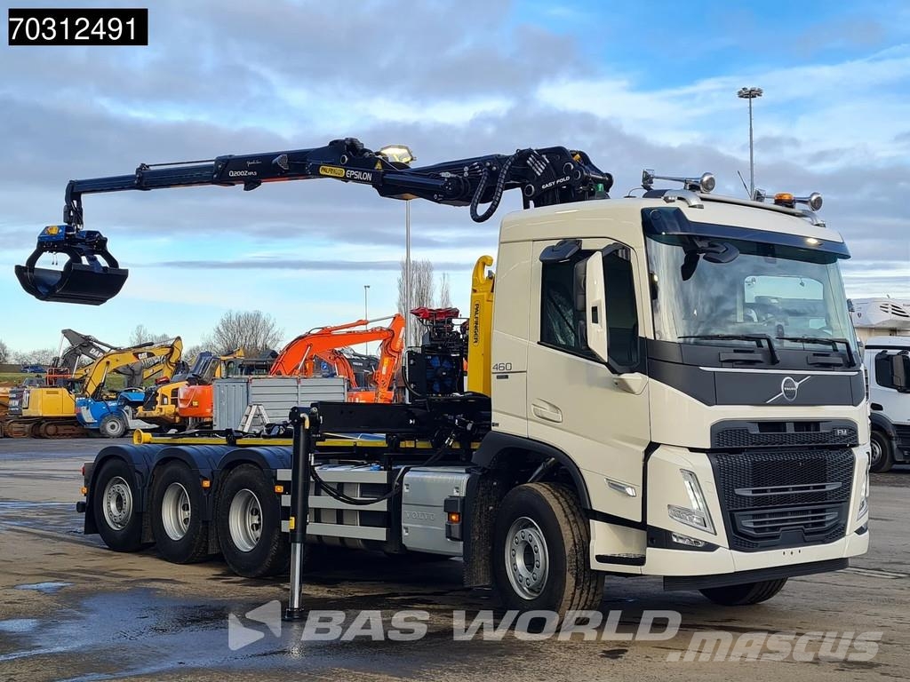 Volvo FM 8X4 COMING SOON! NEW Palfinger Epslion Q200Z95T Φορτηγά ανατροπή με γάντζο