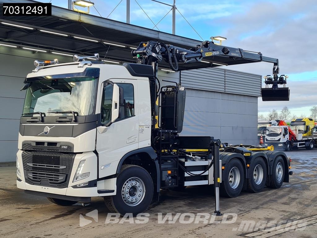 Volvo FM 8X4 COMING SOON! NEW Palfinger Epslion Q200Z95T Φορτηγά ανατροπή με γάντζο