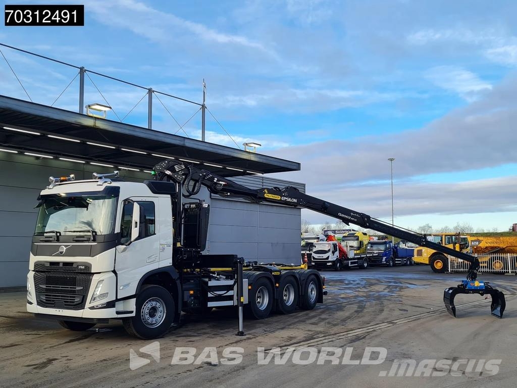 Volvo FM 8X4 COMING SOON! NEW Palfinger Epslion Q200Z95T Φορτηγά ανατροπή με γάντζο