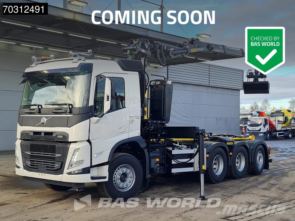 Volvo FM 8X4 COMING SOON! NEW Palfinger Epslion Q200Z95T Φορτηγά ανατροπή με γάντζο
