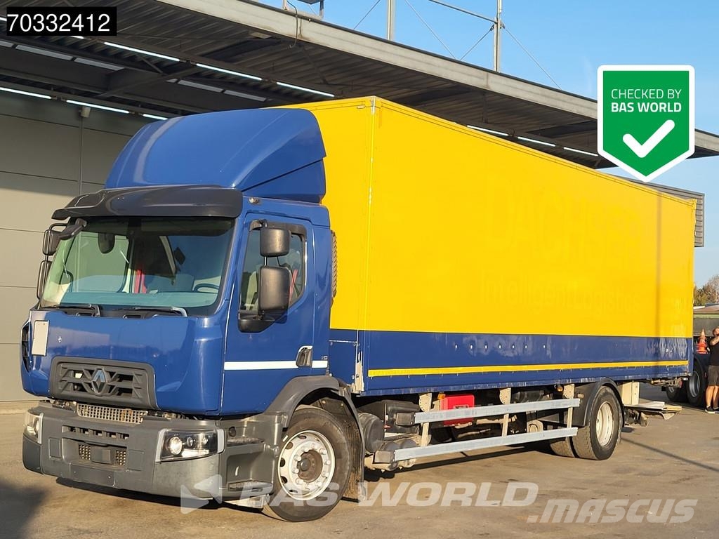Renault D-Wide 380 4X2 19tonner 2000kg Underfold tailgate Camion Fourgon