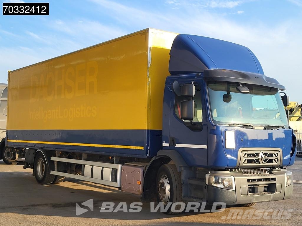 Renault D-Wide 380 4X2 19tonner 2000kg Underfold tailgate Camion Fourgon