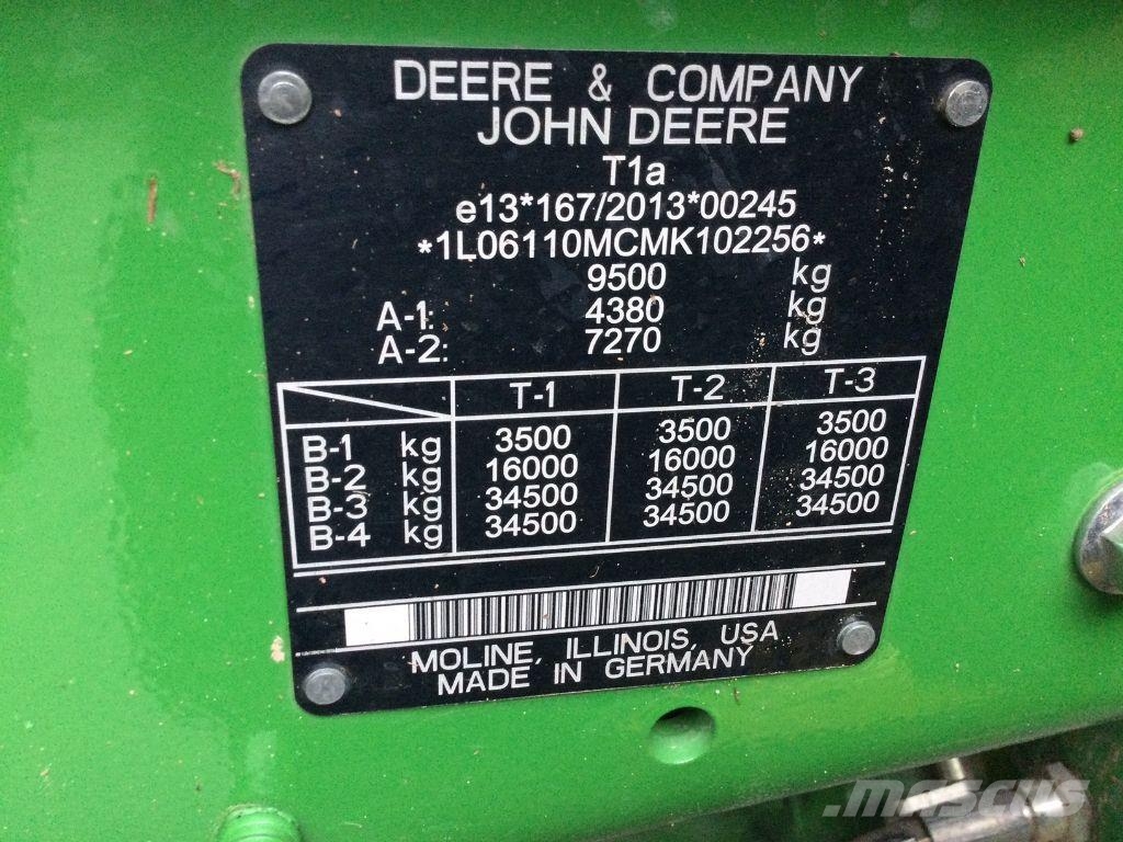 John Deere 6110M Tractoren