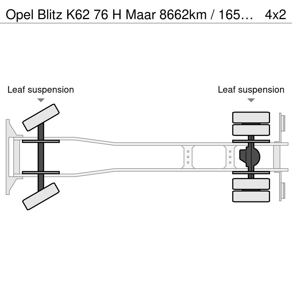 Opel Blitz K62 76 H Maar 8662km / 165pk / Oldtimer / Ex Dobozos teherautók
