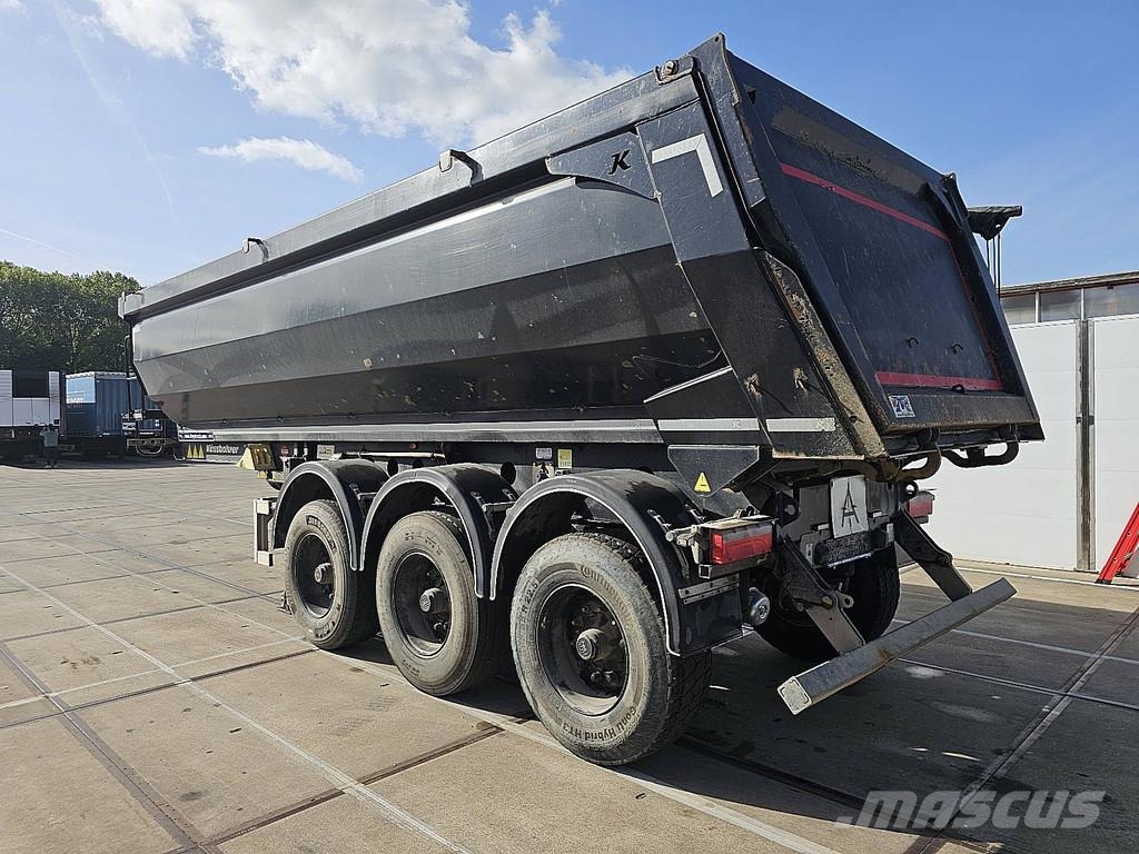 Kässbohrer L1S0R123 HALFPIPE STEEL Tipper semi-trailers