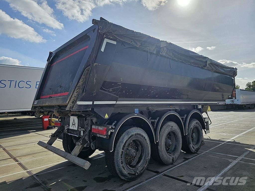 Kässbohrer L1S0R123 HALFPIPE STEEL Tipper semi-trailers