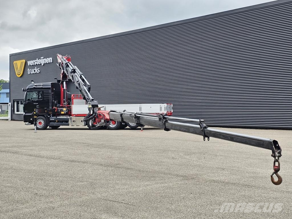 MAN TGS 35.510 8x4-4 BL / HMF 40 tm CRANE / KRAN Автокранове