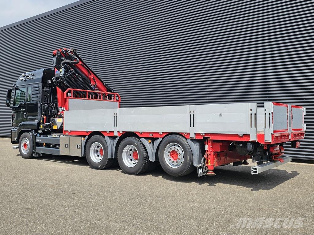 MAN TGS 35.510 8x4-4 BL / HMF 40 tm CRANE / KRAN Автокранове