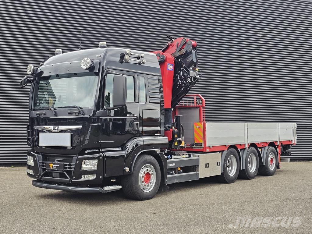 MAN TGS 35.510 8x4-4 BL / HMF 40 tm CRANE / KRAN Автокранове