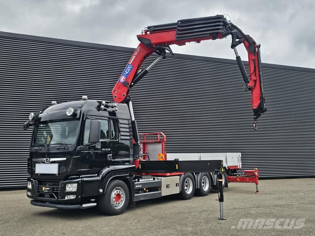 MAN TGS 35.510 8x4-4 BL / HMF 40 tm CRANE / KRAN Автокранове
