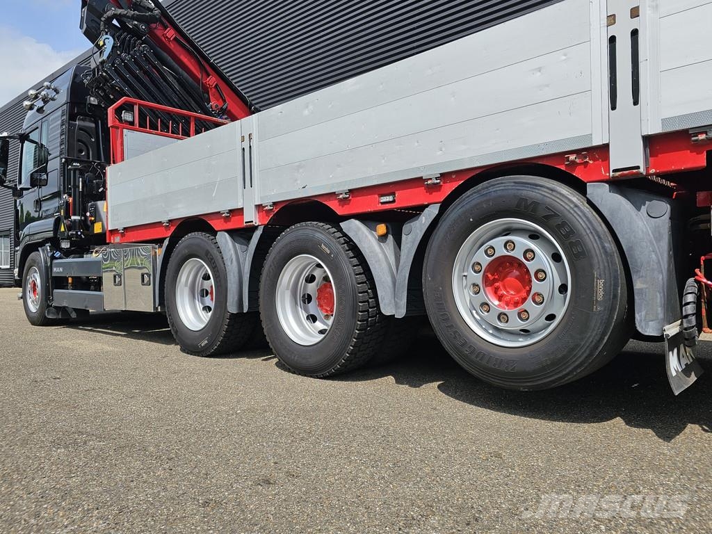 MAN TGS 35.510 8x4-4 BL / HMF 40 tm CRANE / KRAN Автокранове