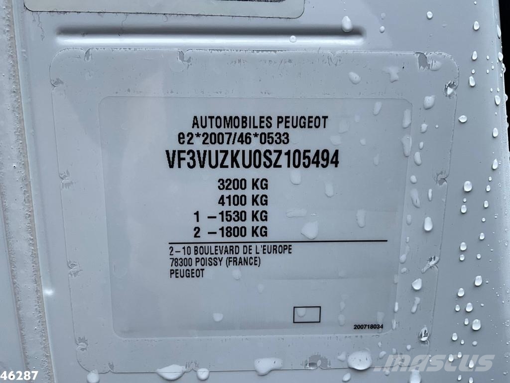 Peugeot E-Expert 100% elektrisch kippende zijlader Απορριμματοφόρα