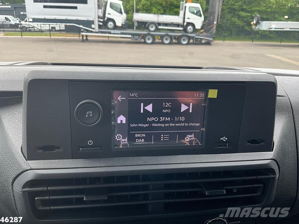 Peugeot E-Expert 100% elektrisch kippende zijlader Απορριμματοφόρα