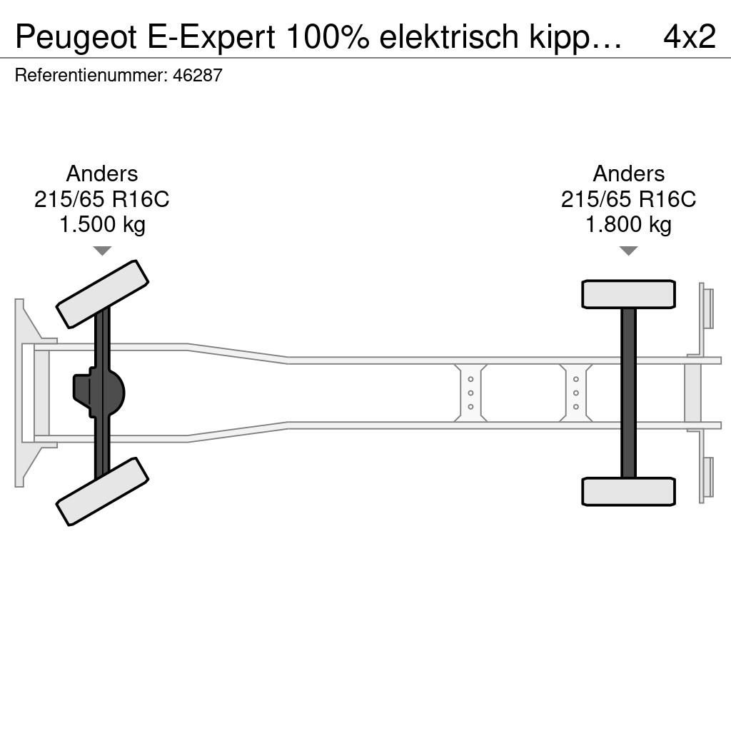 Peugeot E-Expert 100% elektrisch kippende zijlader Απορριμματοφόρα